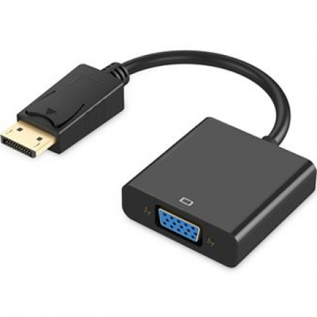 CONVERSOR DISPLAY PORT (M) PARA VGA (F)